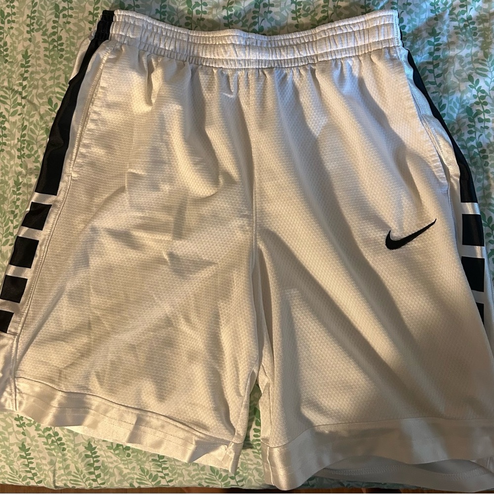 Nike Men's White Athletic Shorts